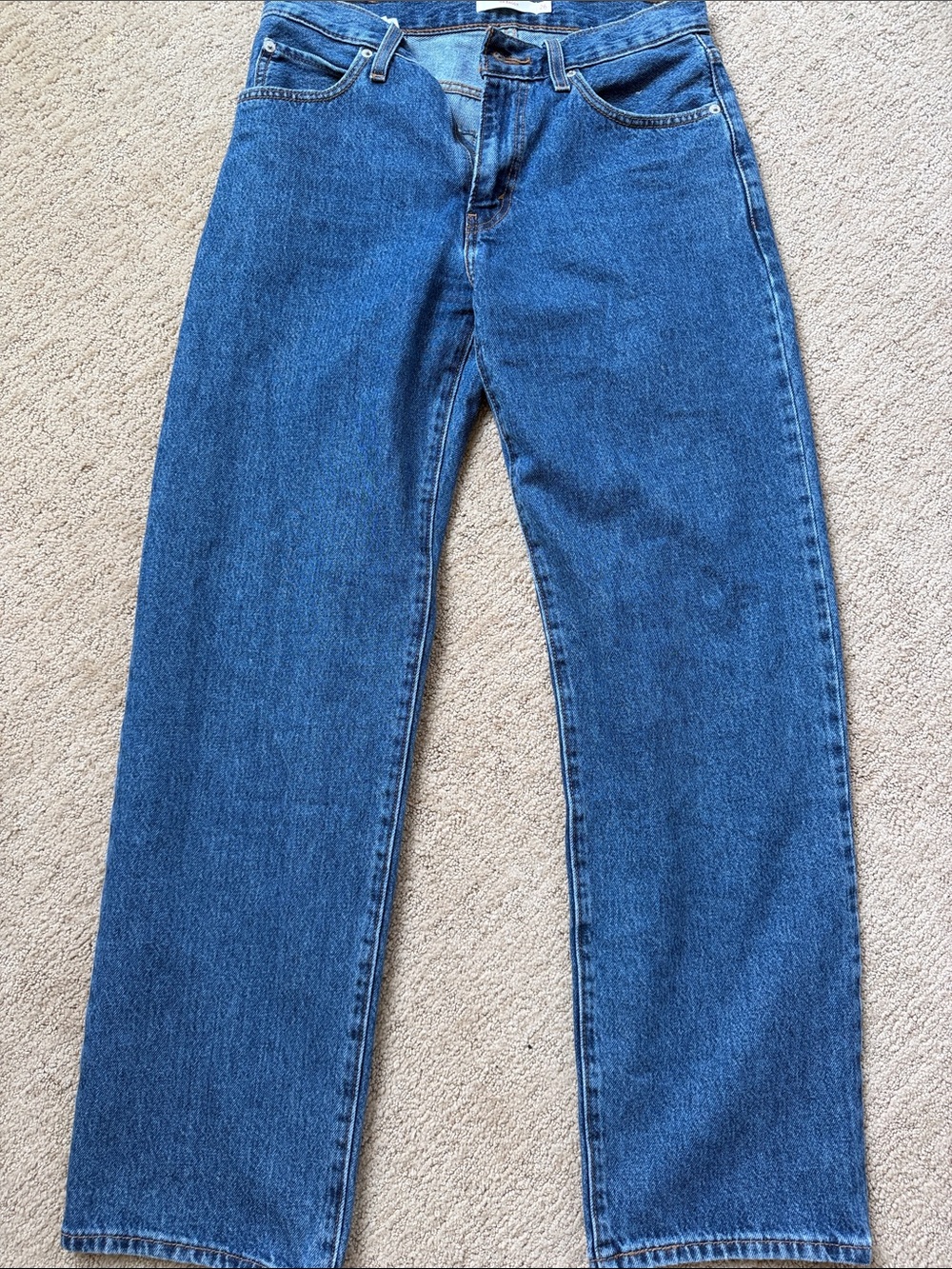 Levi's Women’s Blue Straight-Leg Jeans